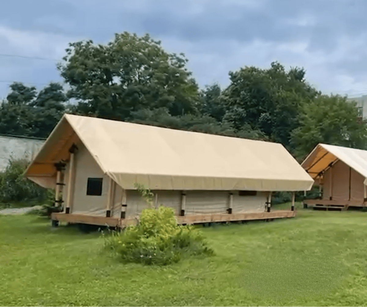 Пaлaтка для глэмпинга 4×5.3 m